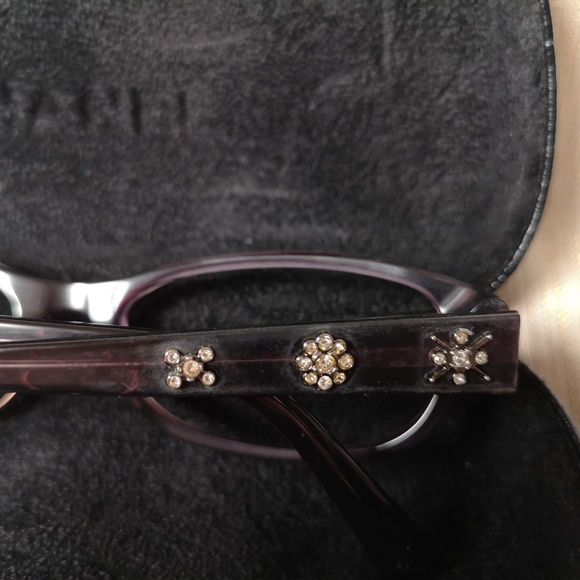 Chanel Prescription Glasses Frames Swarovski crystals - Picture 5 of 12